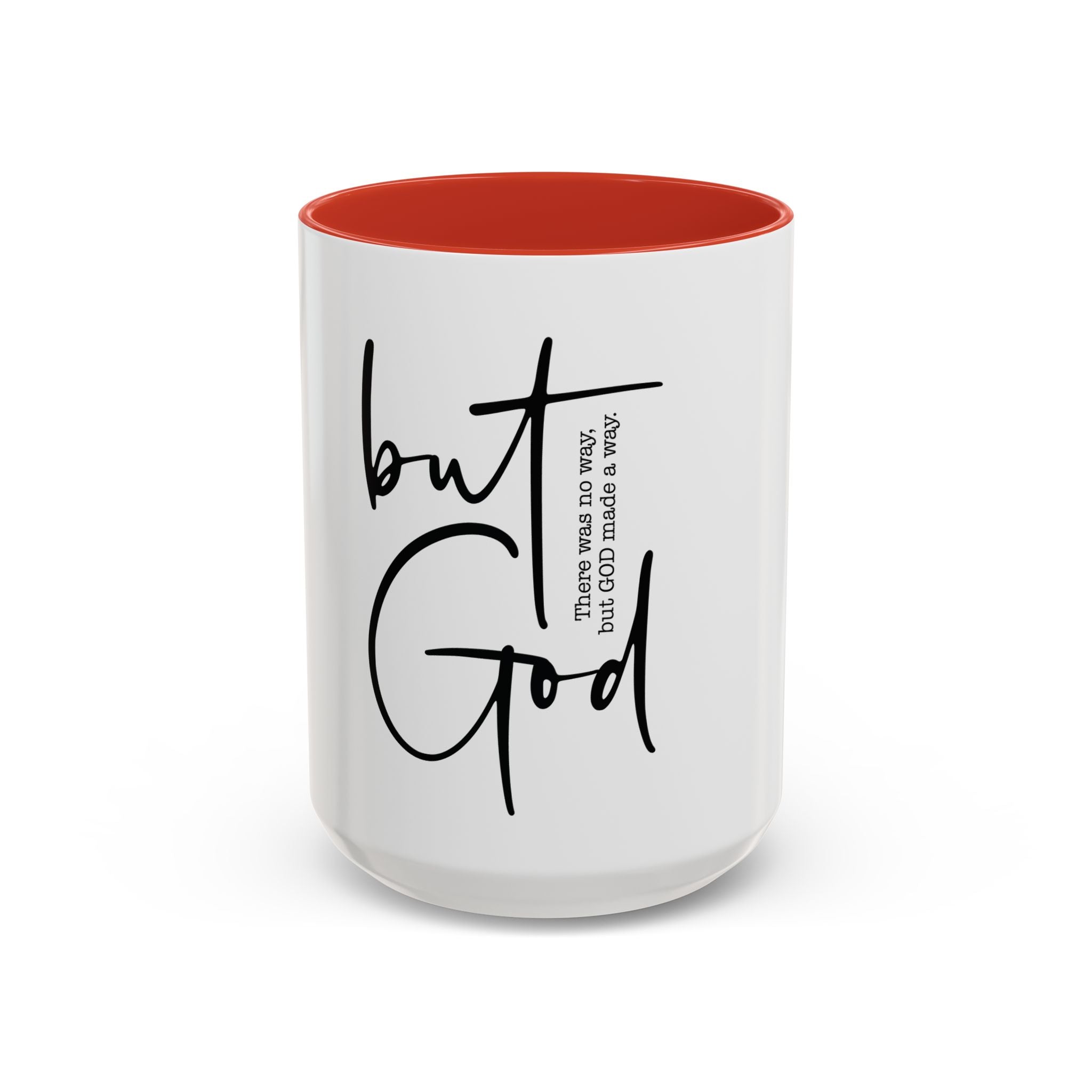 Christian Coffee Mug “But God” | Faith-Based Gift for Women | 11oz & 15oz