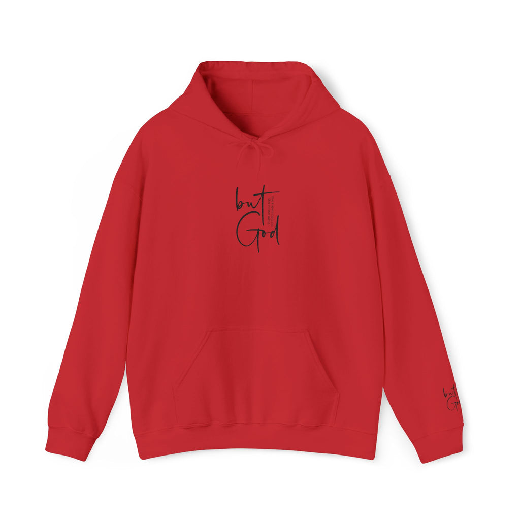 But God Embroidered Hoodie | Christian Faith Hoodie