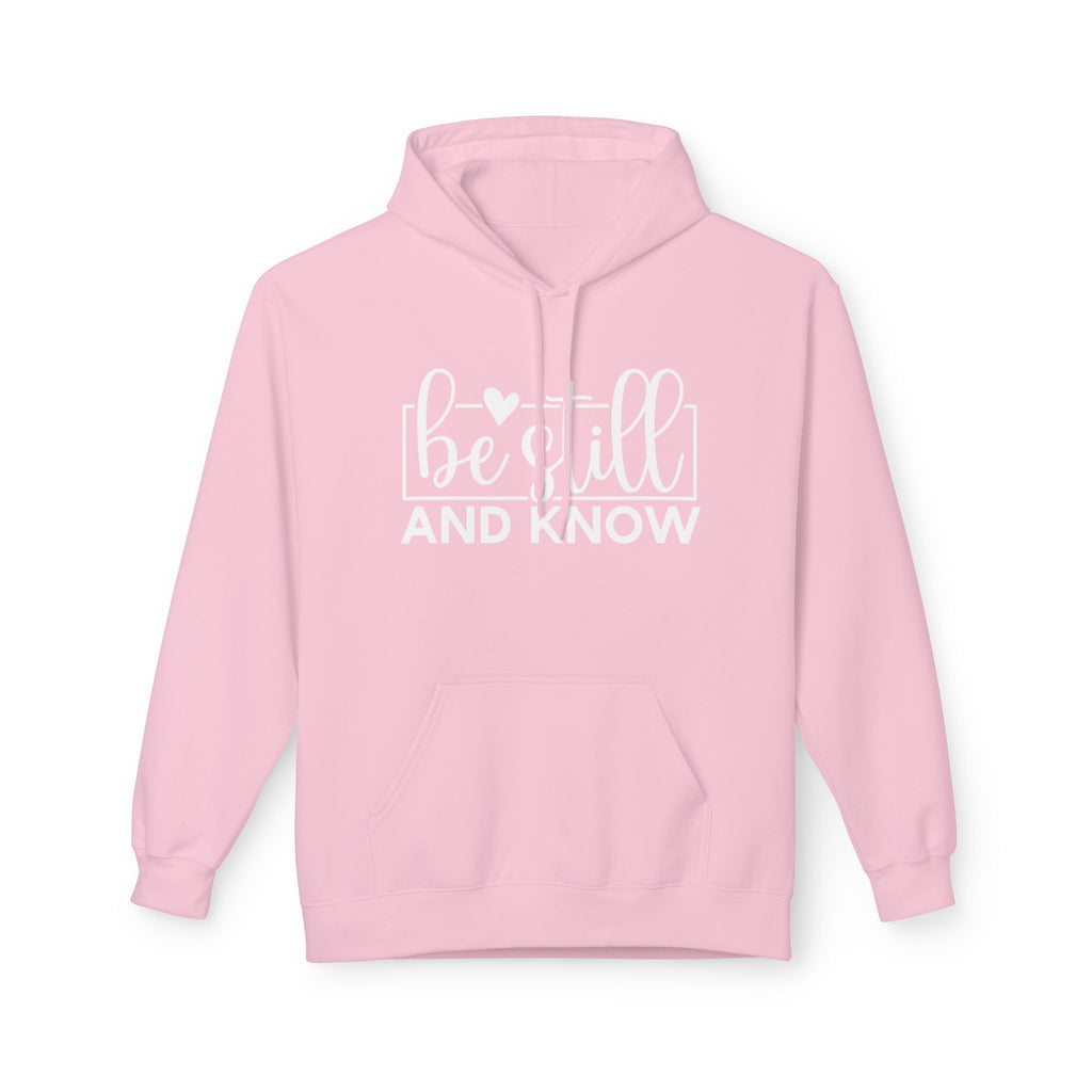 Be Still & Know Hoodie | Christian Hoodie | Faith-Based Sweatshirt | Psalm 46:10 Hoodie