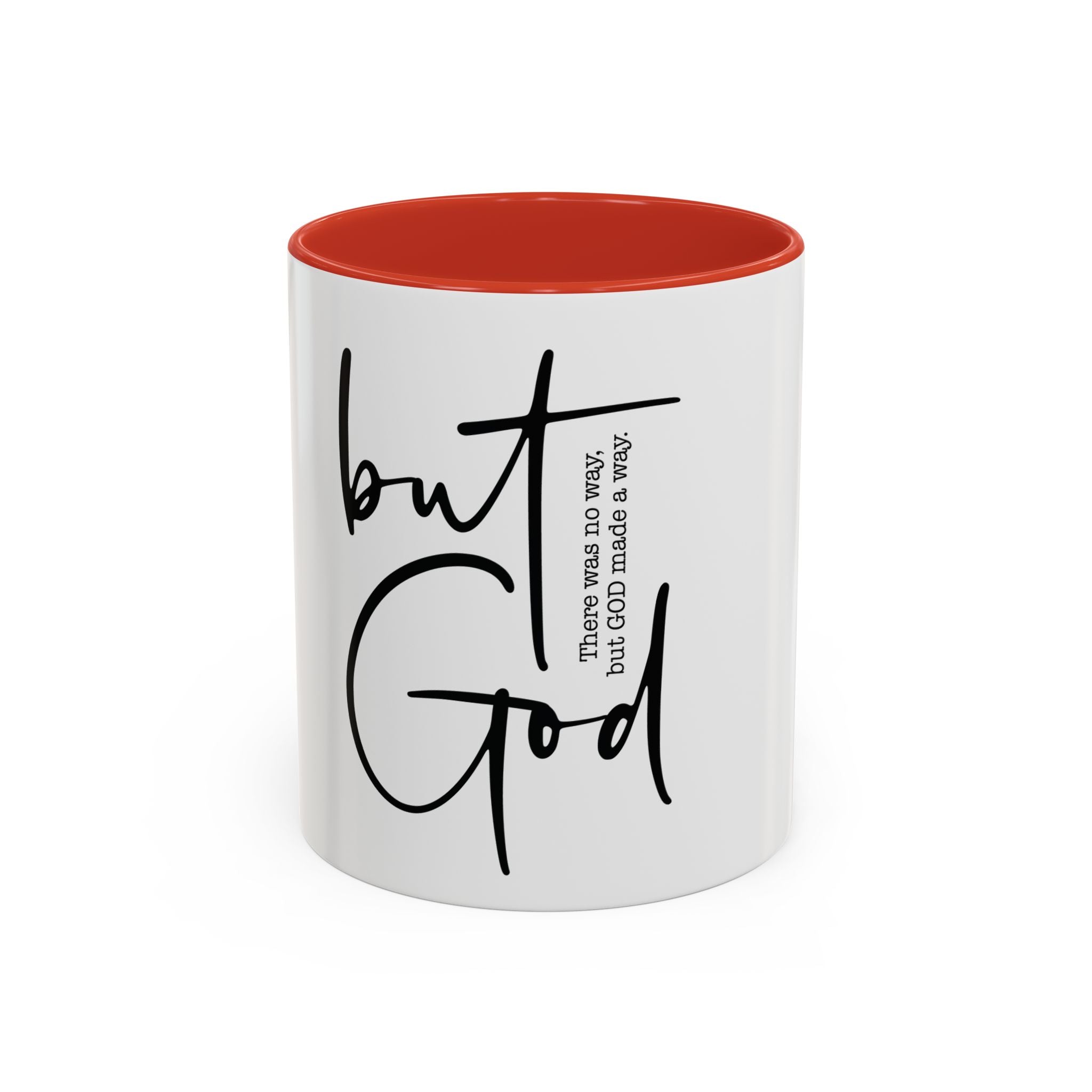 Christian Coffee Mug “But God” | Faith-Based Gift for Women | 11oz & 15oz