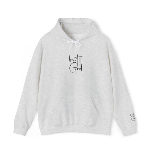 But God Embroidered Hoodie | Christian Faith Hoodie