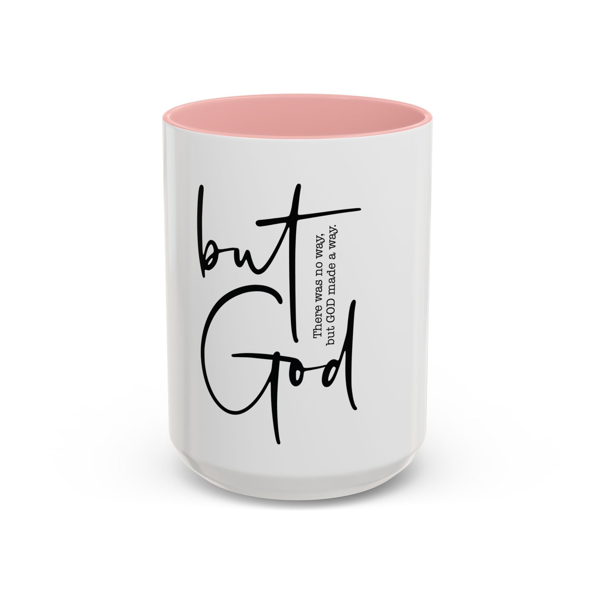 Christian Coffee Mug “But God” | Faith-Based Gift for Women | 11oz & 15oz
