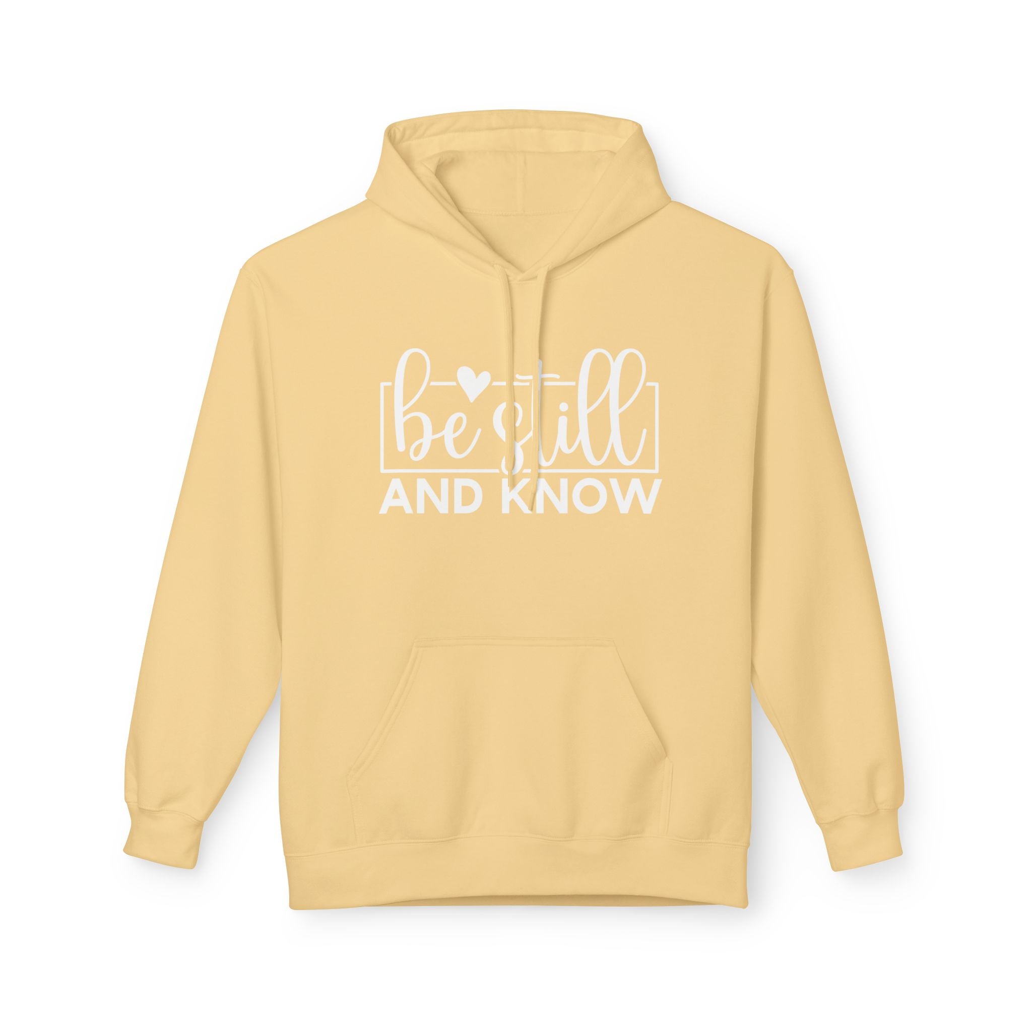 Be Still & Know Hoodie | Christian Hoodie | Faith-Based Sweatshirt | Psalm 46:10 Hoodie