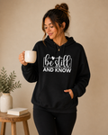 Be Still & Know Hoodie | Christian Hoodie | Faith-Based Sweatshirt | Psalm 46:10 Hoodie